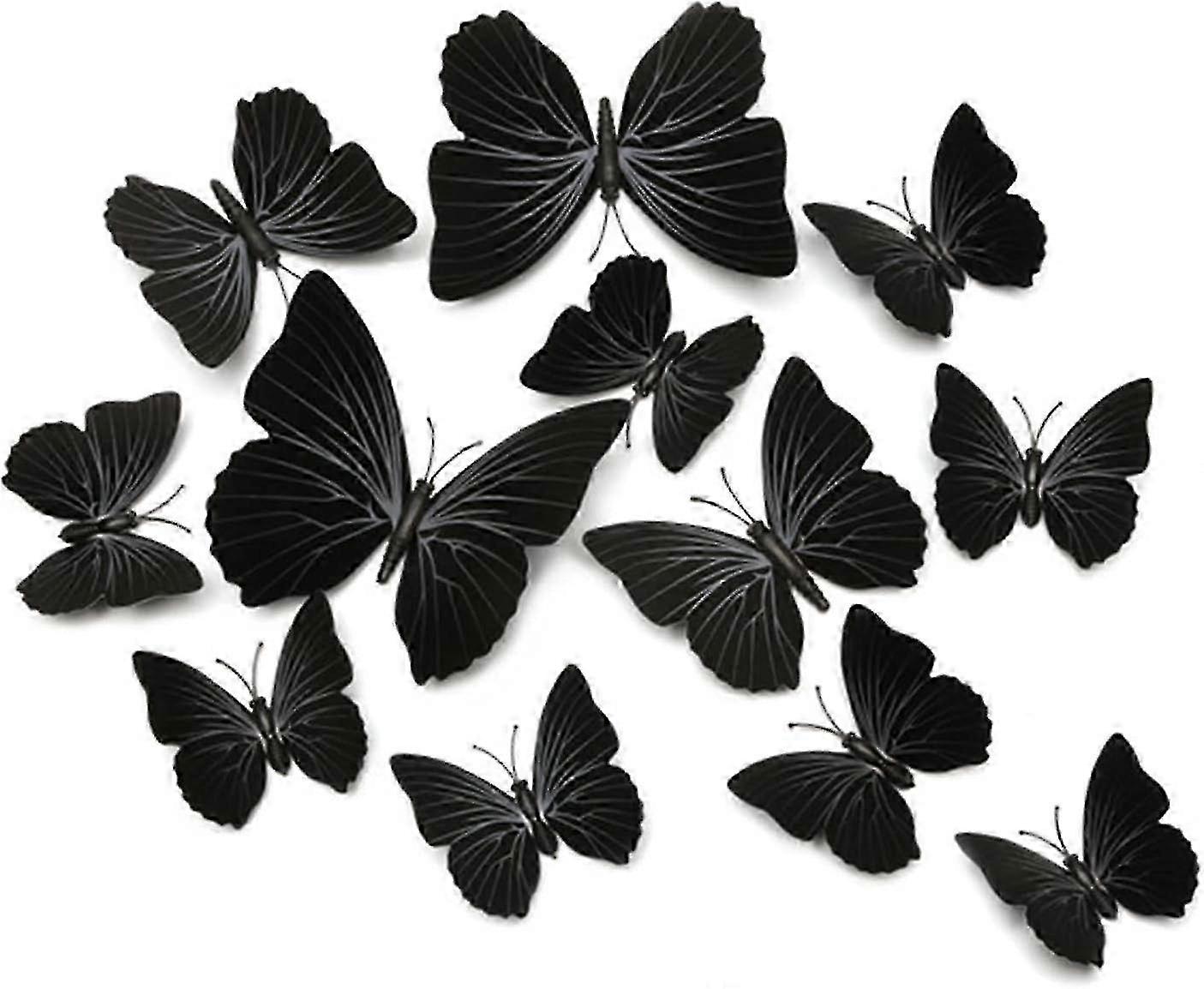 3D Butterfly Stickers Pack Waterproof