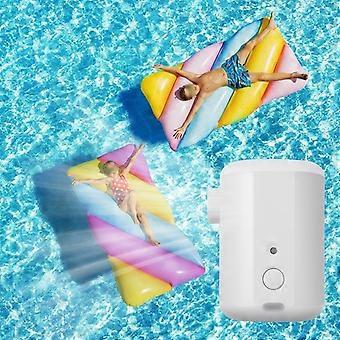 Tragbare Pumpe mit 3000-mAh-Akku, USB-aufladbar – Schnelles Aufpumpen und Ablassen der Luft für Matratzen, Poolspielzeug, Schwimmhilfen, Betten