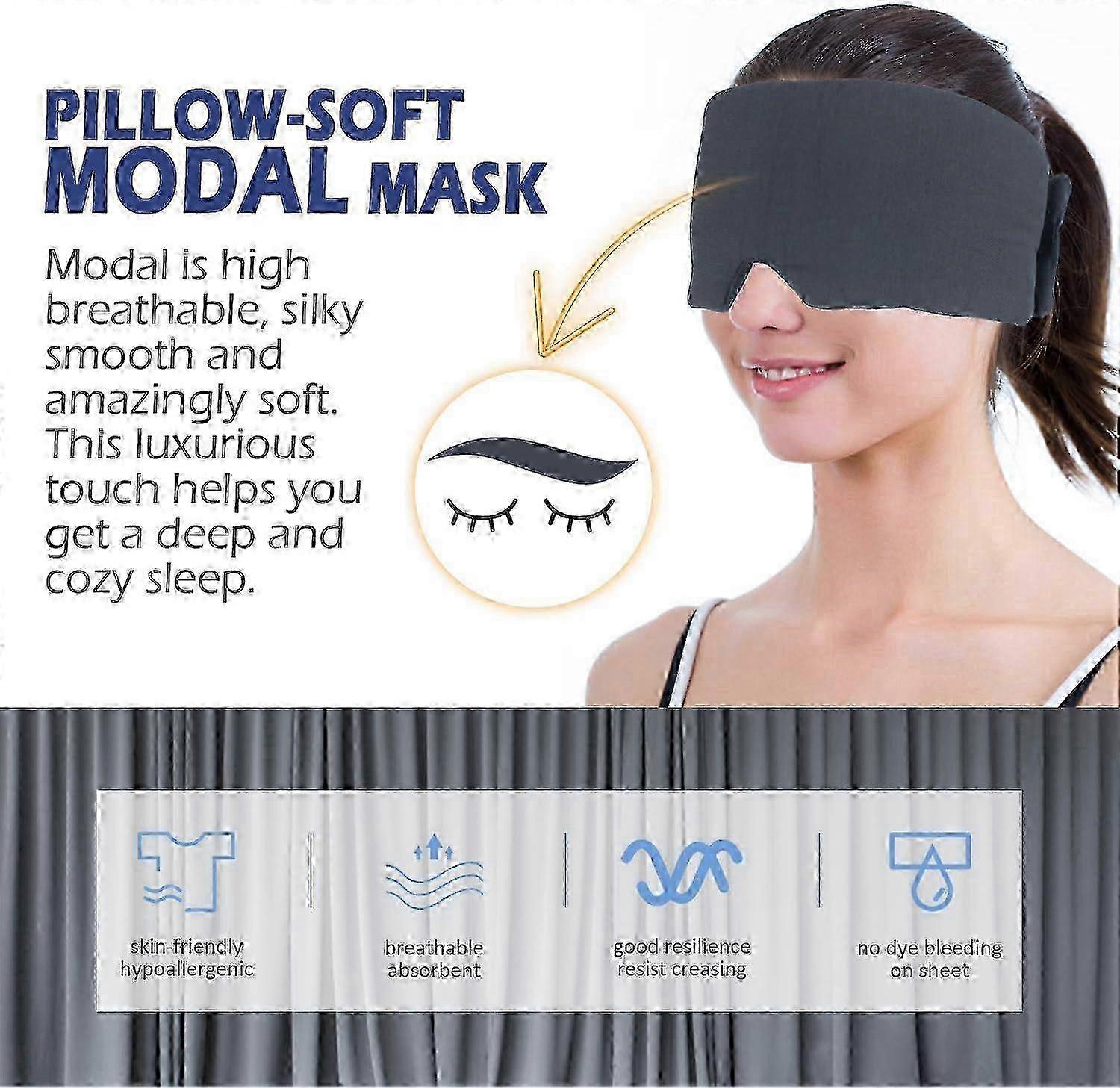 Full Coverage Sleep Mask Modal Fabric
