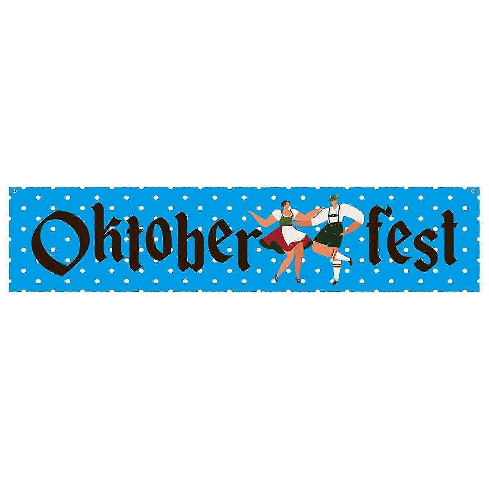 Oktoberfest Hanging Banner Polyester
