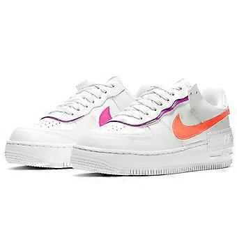 Nike Air Force 1 Shadow 'Branco Manga Vermelho Ameixa' Feminino DH3859-100