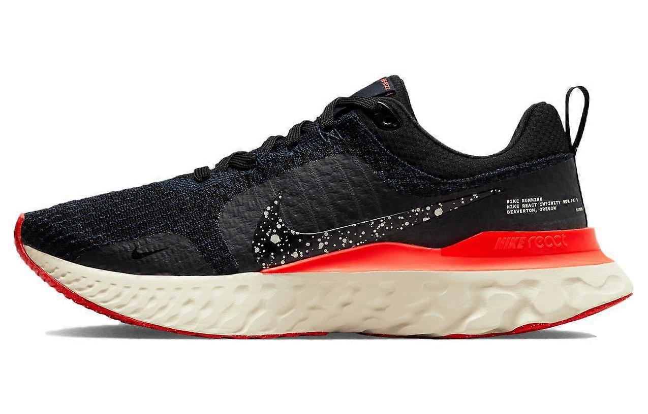 Nike React Infinity Run Obsidian Bright Crimson DZ3014-002