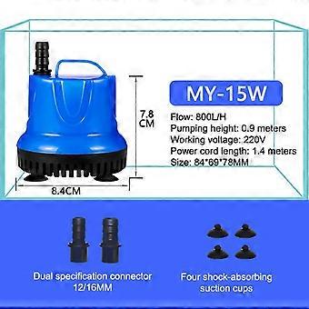Submersible Aquarium Water Pump Ultra Quiet Bottom Suction Circulating Filter Pump for Fish Tank Pond Hydroponics