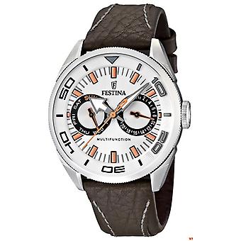Feast Quartz Analog Man Watch with Cowhide Bracelet F16572/2
