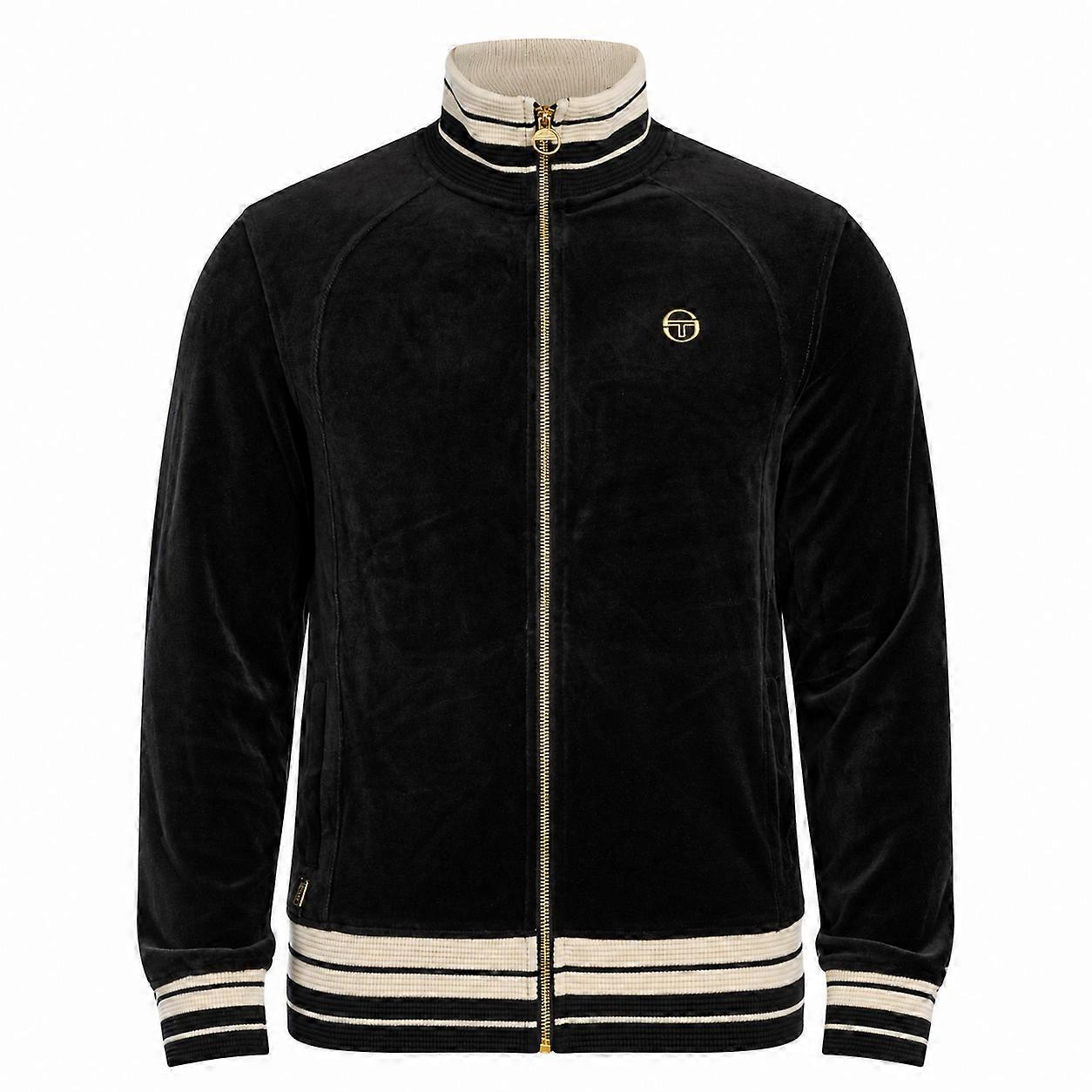 Sergio Tacchini Lazzari Velour Track Top Jacket 