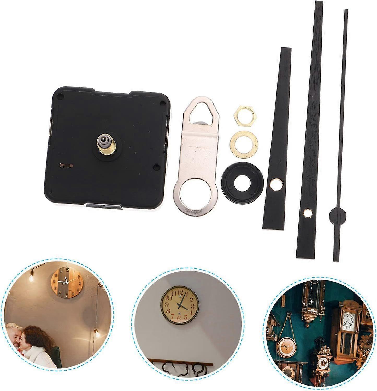 Battery Powered Wall Clock Movement Kit for DIY Repair