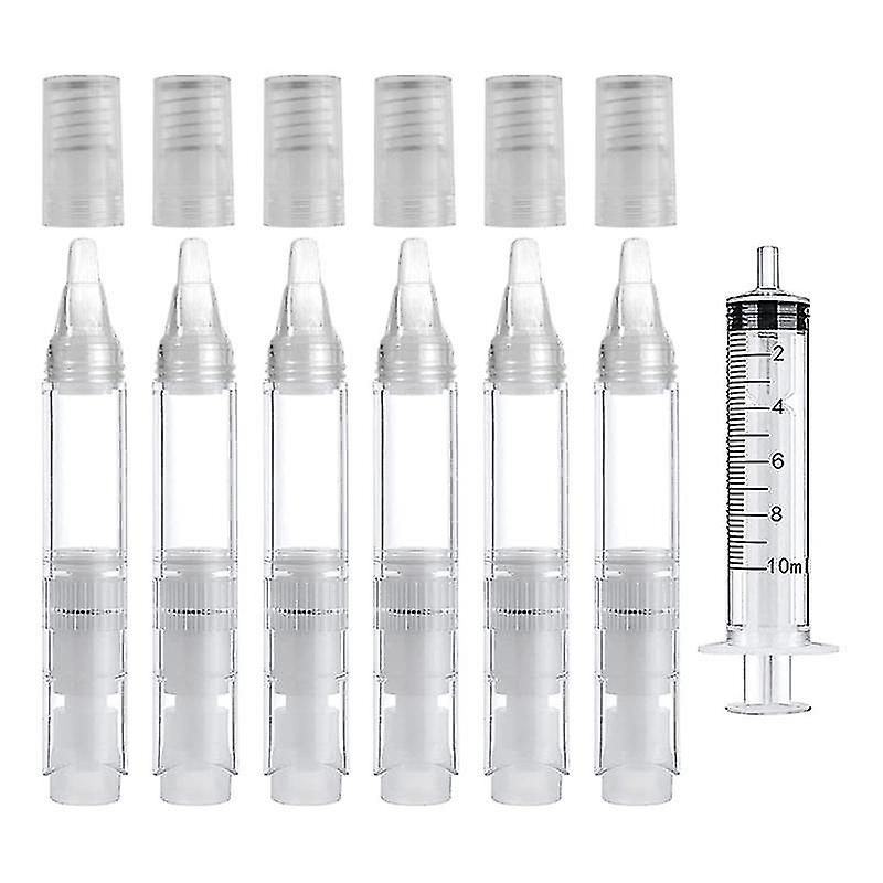 6pcs Touch Up Pens 6ml Abak- With Injector