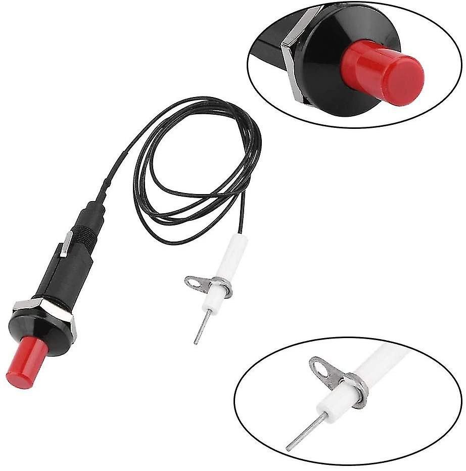 Allumeur Piézo Électrique Pour Barbecue - Bouton Poussoir Étincelles Pour Grills Gaz