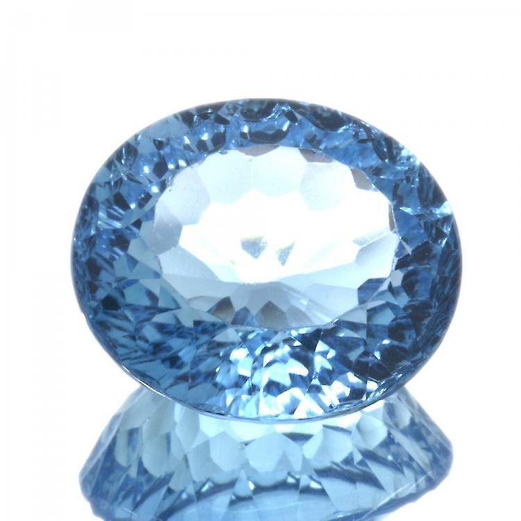 23,03ct Swiss Bluetopaz Millenium Oval Cut  awo47