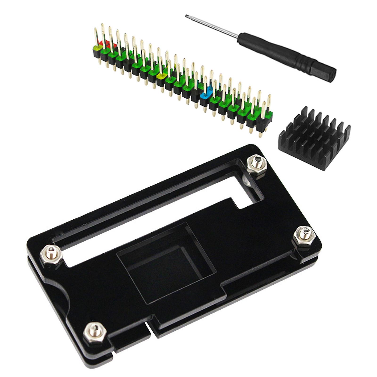 für Raspberry Pi Zero Aluminium für Gehäuse + 40Pin Header Schraubendreher Passives Gehäuse