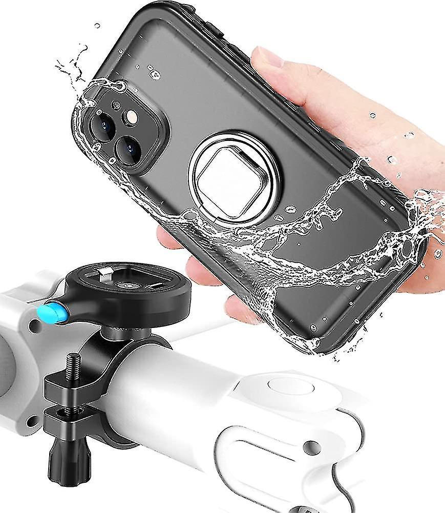 Supporto per telefono bici per Iphone 12 Mini - Con custodia impermeabile ideale per MTB Road di alta qualità