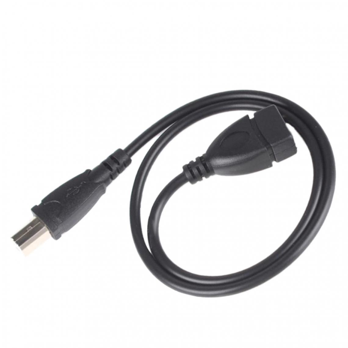 Usb 2.0 Type A Usb Female To B Male Scanner Printer Adapter Cable