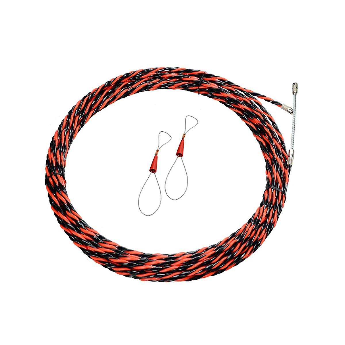 Electrical Threader Lead Tool 25M Cable Wire Guide Three-Strand Wall Threader Cable Stringer with T