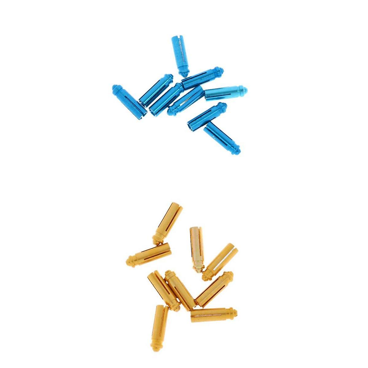 18Pcs Universal Anodised Aluminum Dart Flight Savers / Protectors Training