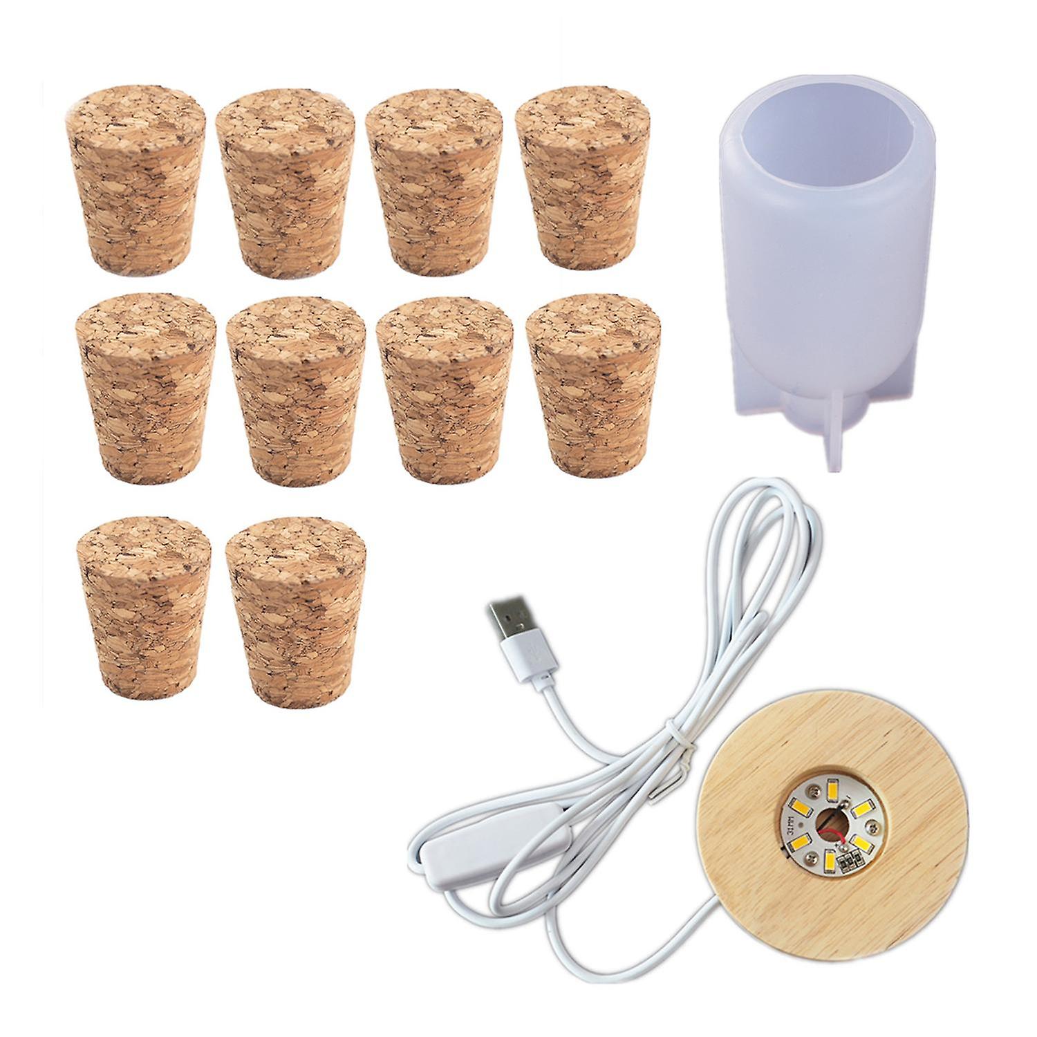 Lamp Mold Wide Application DIY Non-stick Easy to Remove Resin Epoxy Mould for Indoor