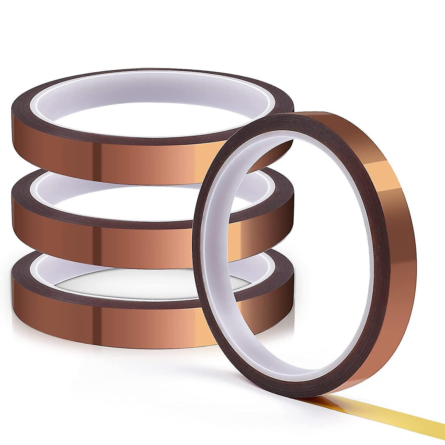 4 Rolls 108ft Heat Tape,heat Resistant Tape,thermal Tape, Electronics,soldering,circuit Board