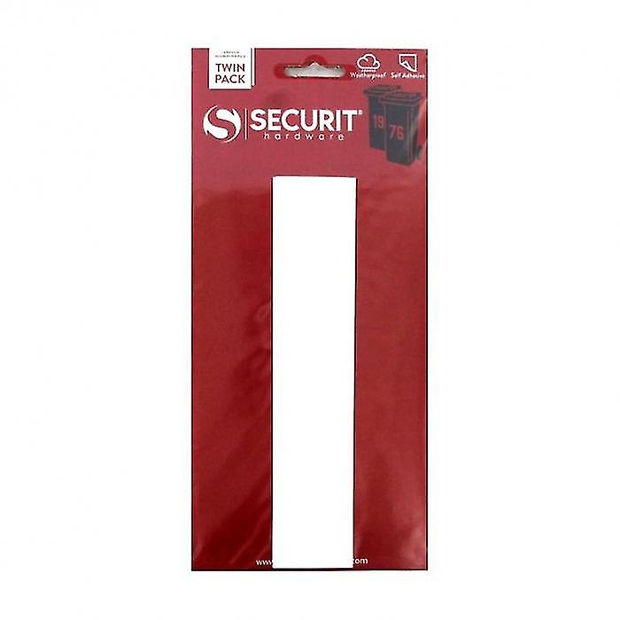 Securit 1 Bin Number (Pack of 2)