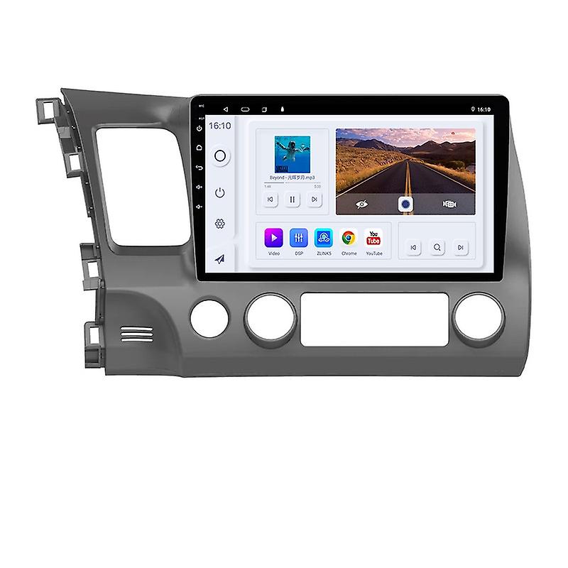 For Honda Civic 2006-2011 Car Radio Android Multimedia Player Auto Carplay Touch Screen Navi GPS