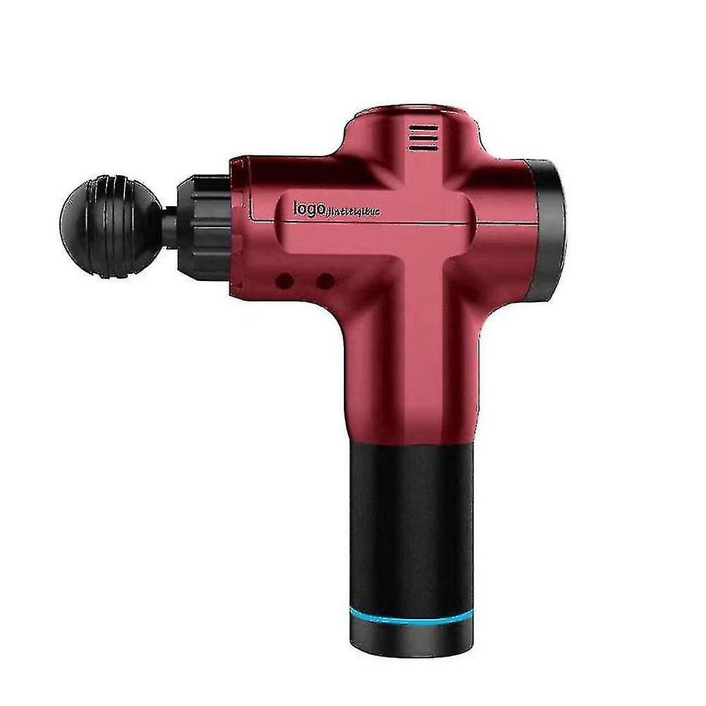 Electrical Muscle Stimulators Massage Gun With Professional Handheld Red