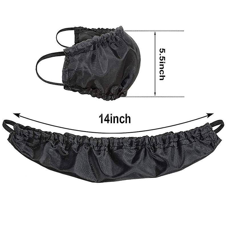 5PCS Beard Bandana and Facial Beard Comb Men Beard Guard Cover Bedtime Beard Bib Apron Bonnet