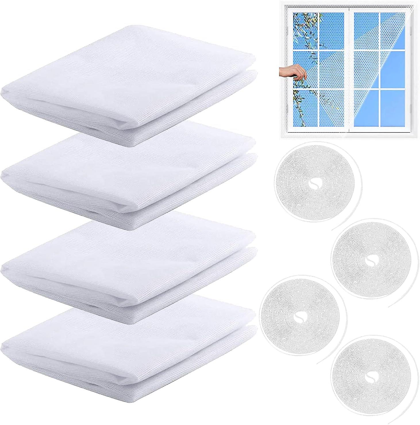 Self-Adhesive Transparent Window Screen Mesh for Universal Summer Use