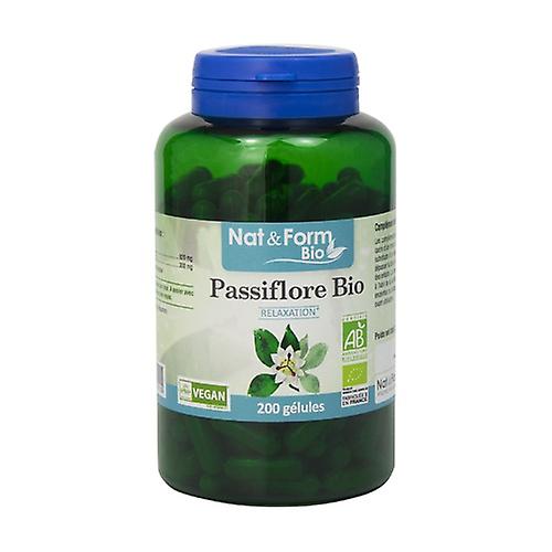 Organic Passionflower 200 vegetable capsules
