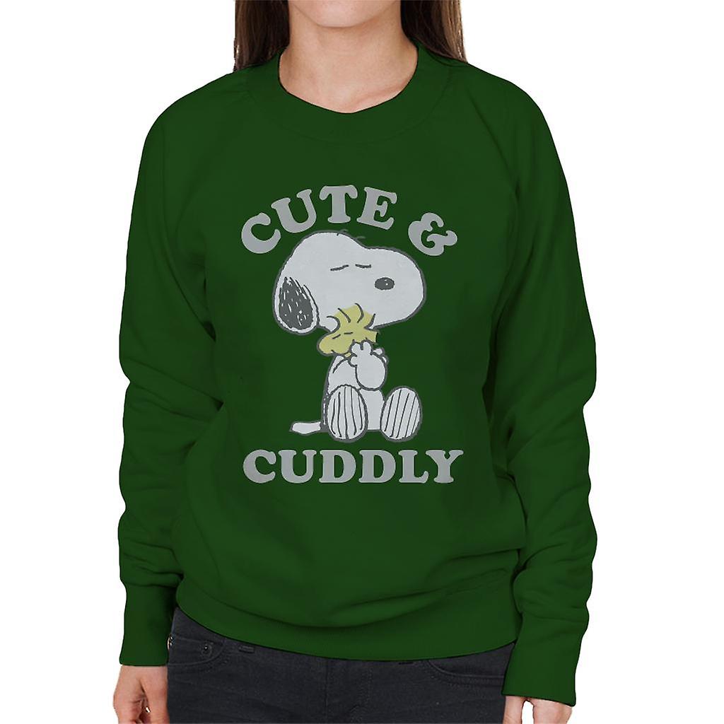 Peanuts Cute & Cuddly Snoopy Women's Sweatshirt