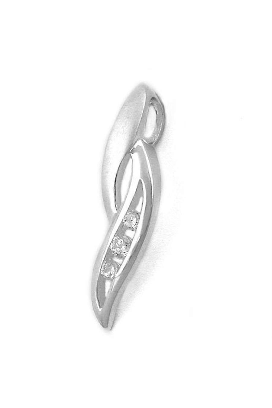 Pendant 3x Zirconia Silver 925 - Gl92837