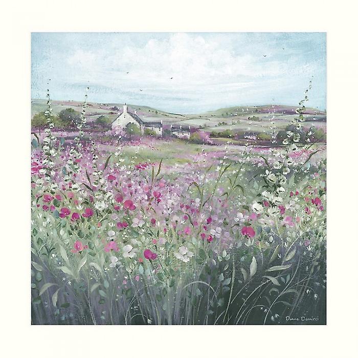 Diane Demirci Memories Of Spring Framed Canvas Print