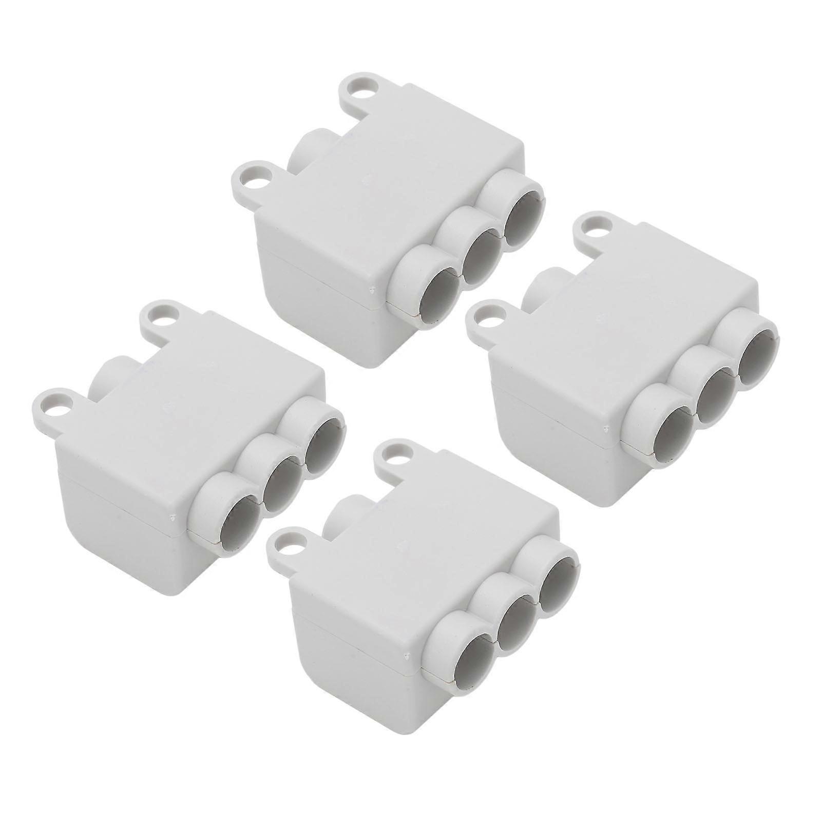 4PCS Quick Wire Cable Connector Fast Heat Dissipation Strong Conductivity Insulated for Top Light Switch Meter
