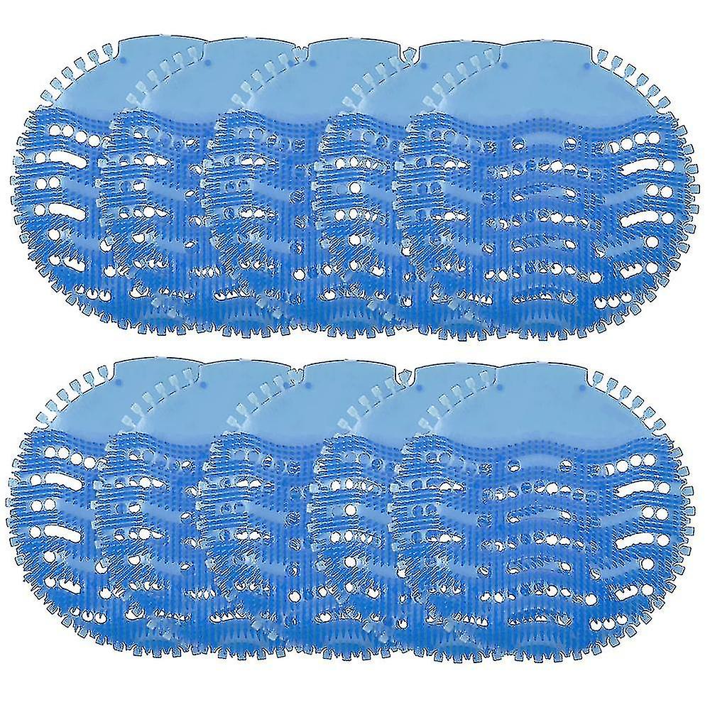 10x Urinal Screen Mat Deodoriser Anti Splash Toilet Fresh Fragrance Up To 30 Day