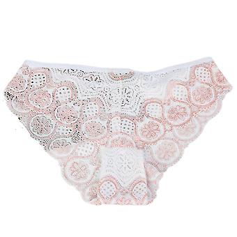 Veeki 5 Pack Women's Panties Lace Bikini Underwear Moderate Coverage Multi-packs, ST-JF7, 2XL