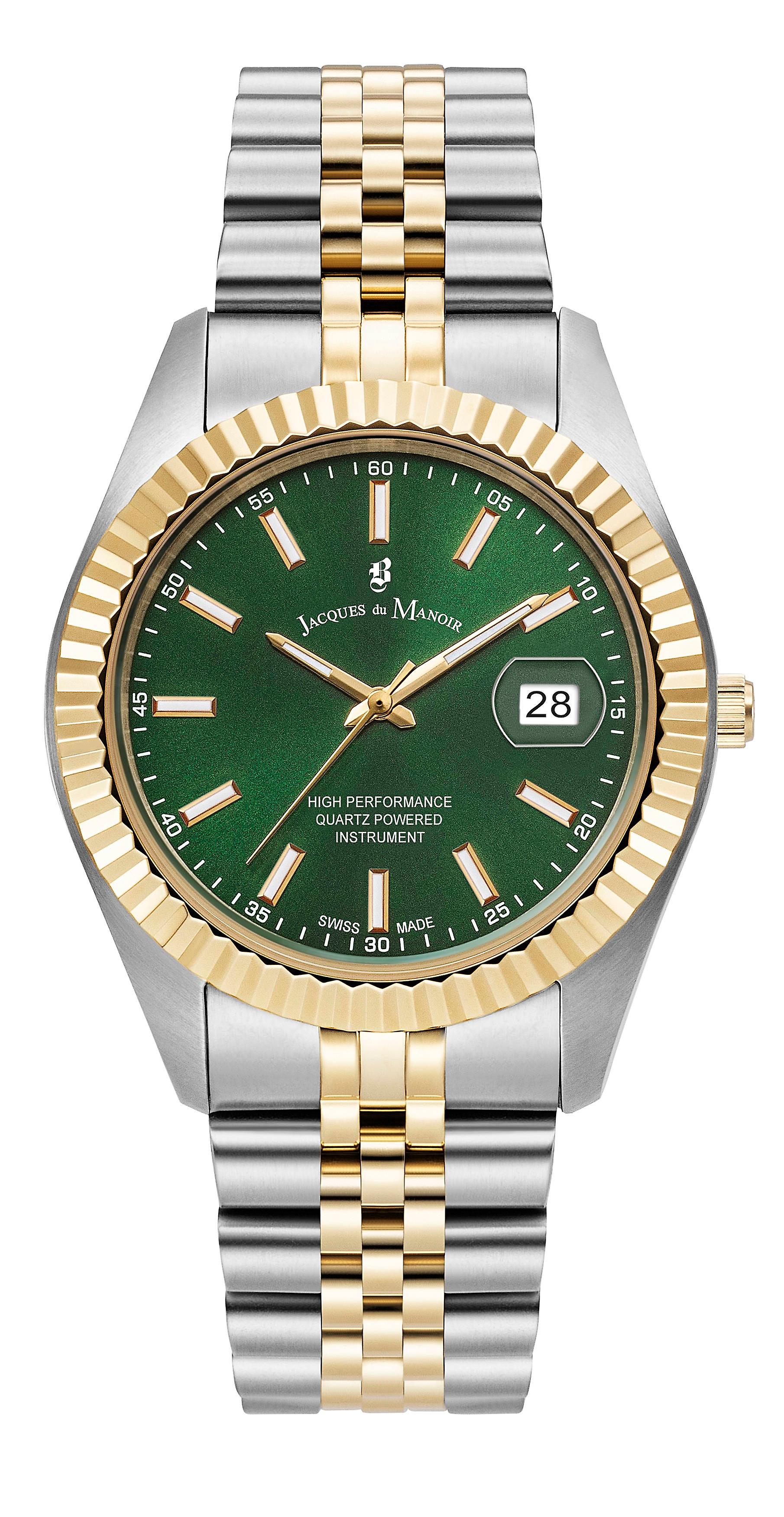Jacque Du Manoir Jwn01703 Women's Two-tone Stainless Steel Watches