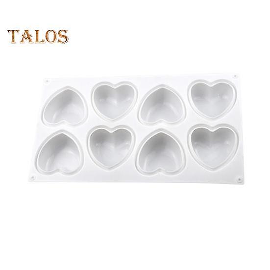 Pudding Mould High Temperature Resistant Bakeware Lightweight Useful Practical Heart Shape Silicone Chocolate Mold Kitchen Gadget
