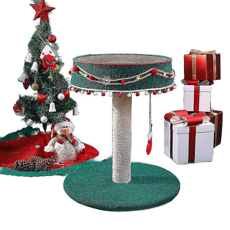 Christmas Tree Sisal Cat Scratching Post Cat Tree House Grabber Cat Tower Scratchers