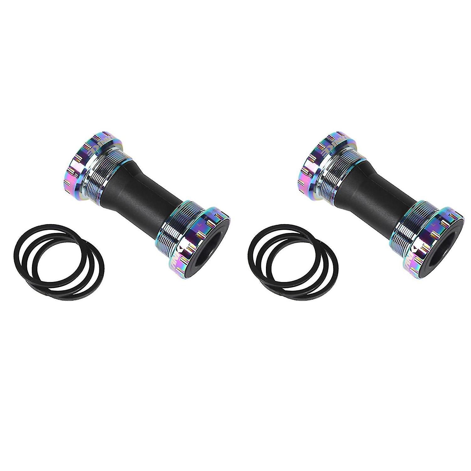 Tanke 2x Mountain Bike Bb 68-73mm Middle Axle Mtb Part Colorful