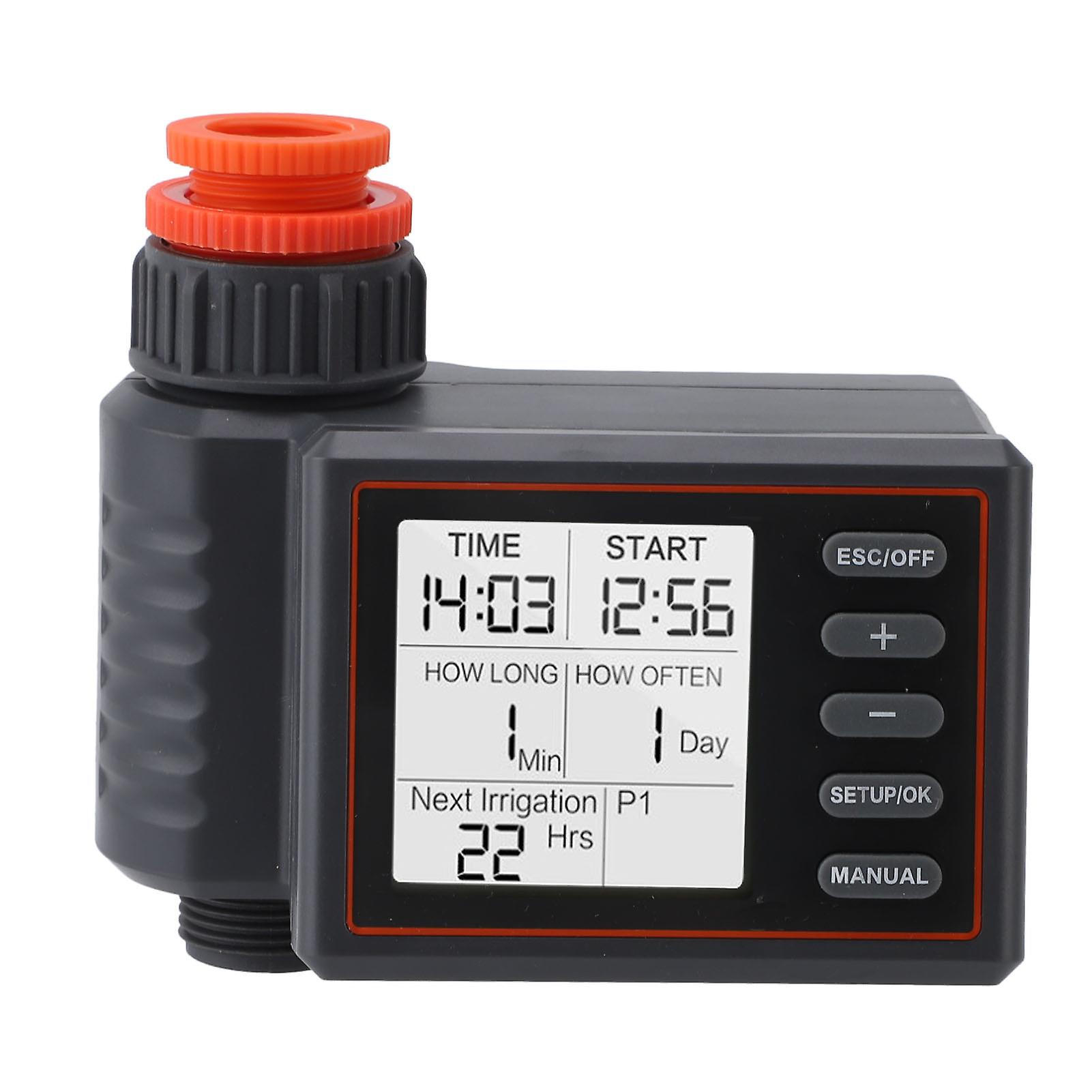 Sprinkler Timer for Garden Hose ABS Programmable Automatic Irrigation Controller Smart Water Timer for Home Yard Lawn