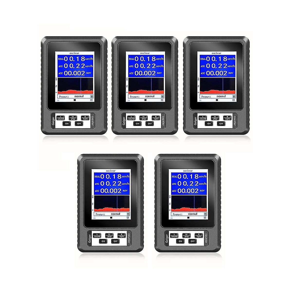 5pcs ανιχνευτής πυρηνικής ακτινοβολίας Geiger μετρητής προσωπική Br-9b Xr-1 δοσίμετρο μαρμάρινο ανιχνευτή βήτα ga ανιχνευτών πυρηνικής ακτινοβολίας