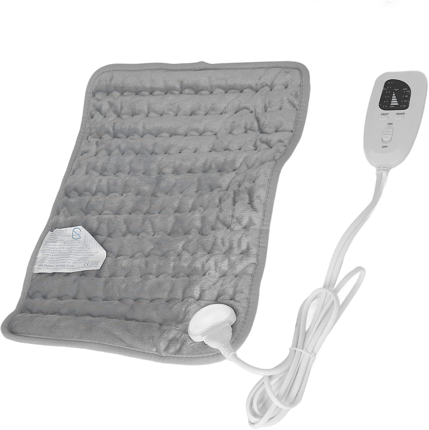 Electric Heating Pad, Smart Timer 6 Temperature Modes Warm Pad for Waist (EU Plug 220V)
