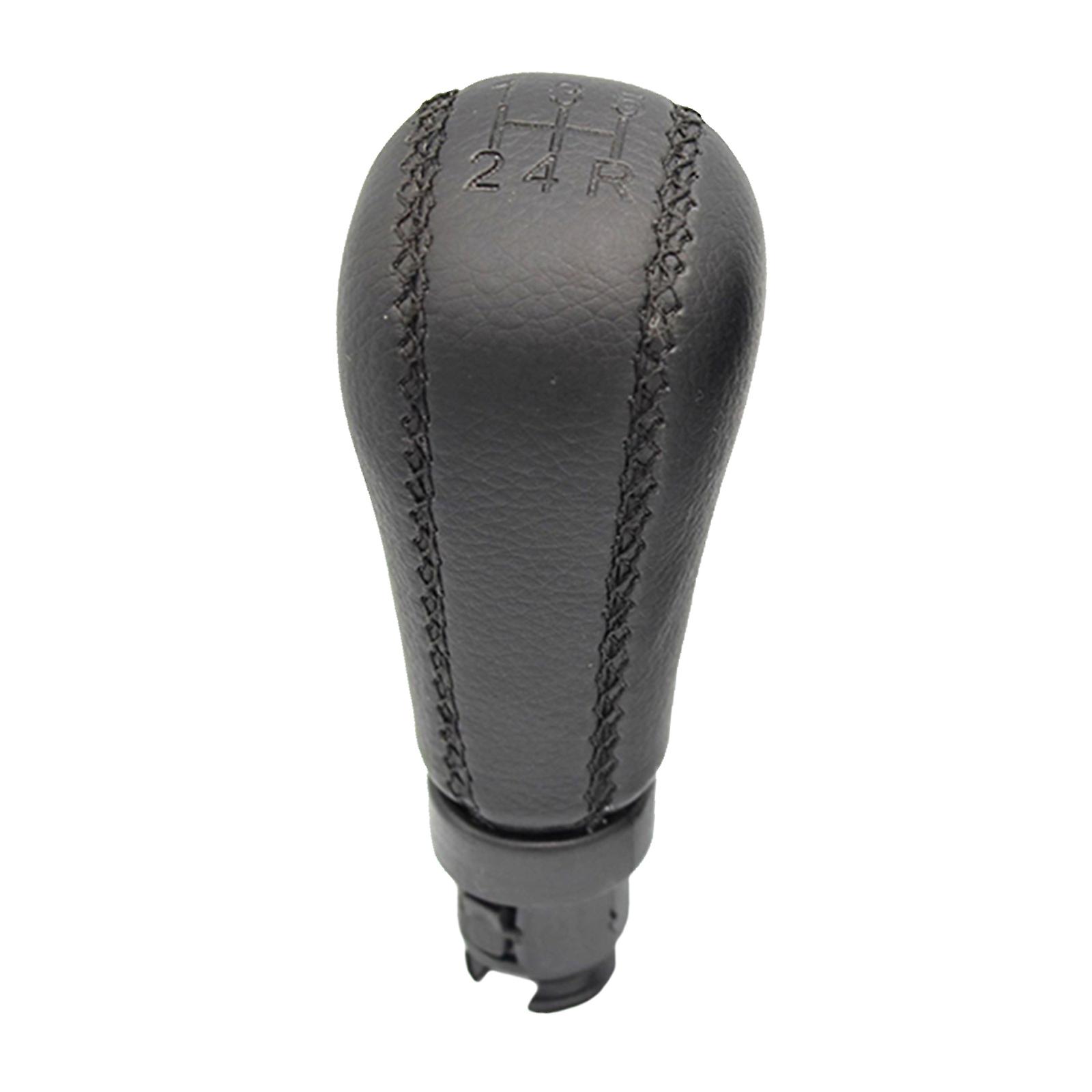 Sy läder bil växelspak knopp för Volvo S60 S80 V70 Xc70 - 5/6 manuell växelspak handboll bil tillbehör