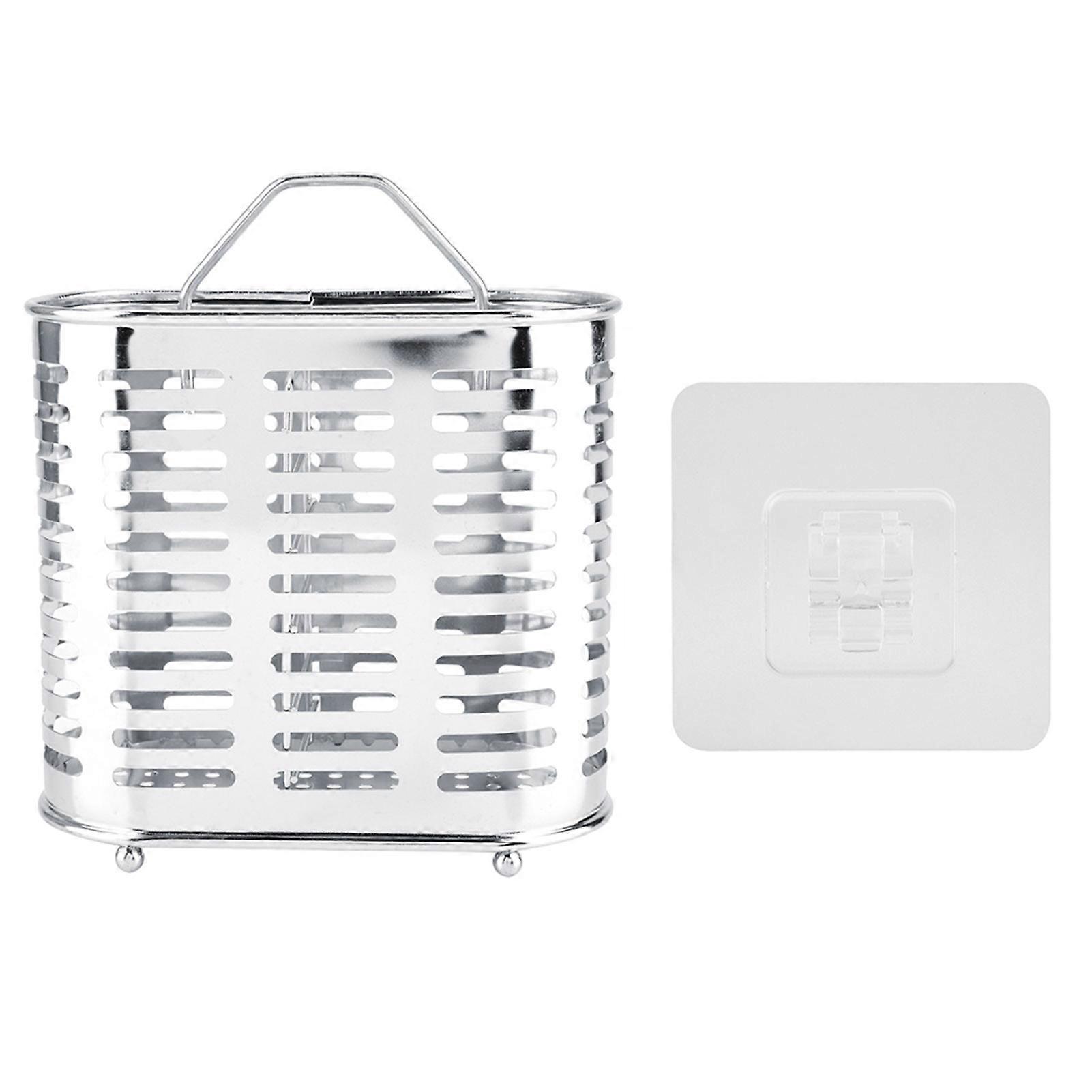 Chopsticks Drain Rack, Wall Mounted, Forks Spoon Organizer