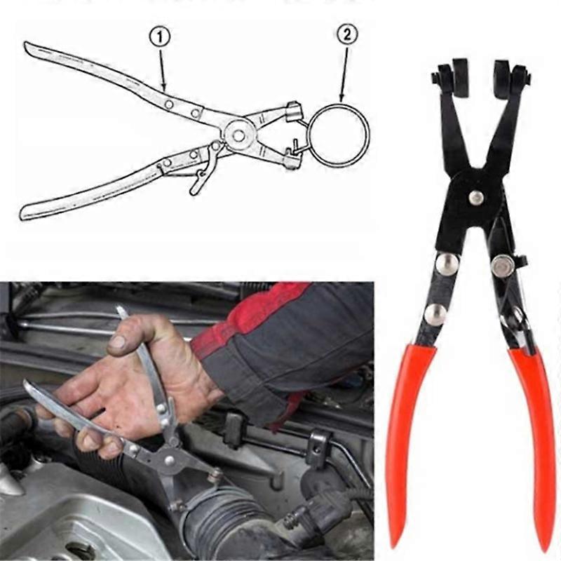 Car Atv Auto Joint Banding Boot Axle Clamp Tool Half Shaft Boot Band Buckle Clamps Repair Install Tools Axle Clamp