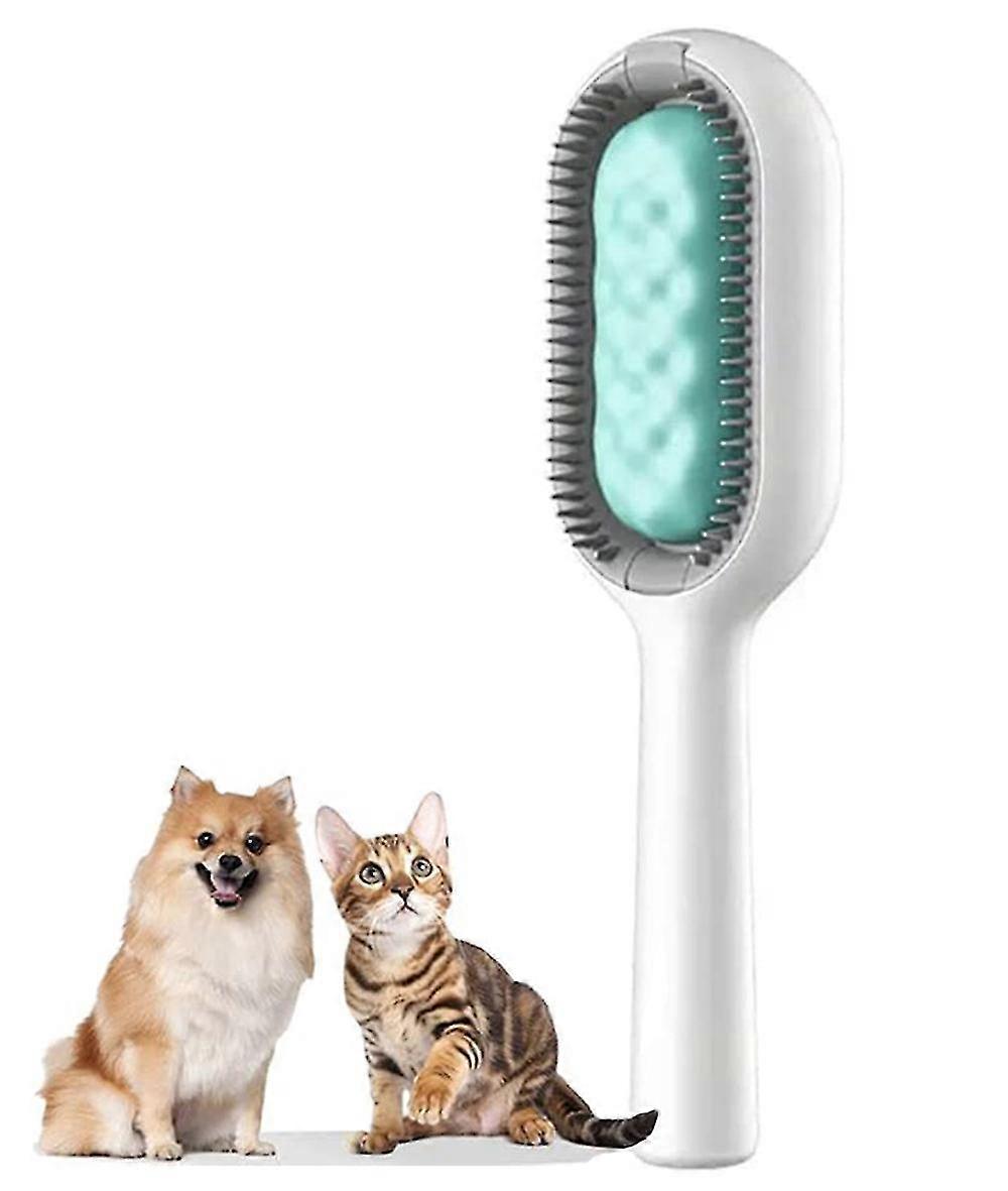 Multifunctional depilatory comb for pet cleaning