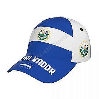 Unisex El Salvador Flag Salvadoran Cool Adult Baseball Cap Patriotic Hat for Baseball Soccer Fans Men Women (Color-96)