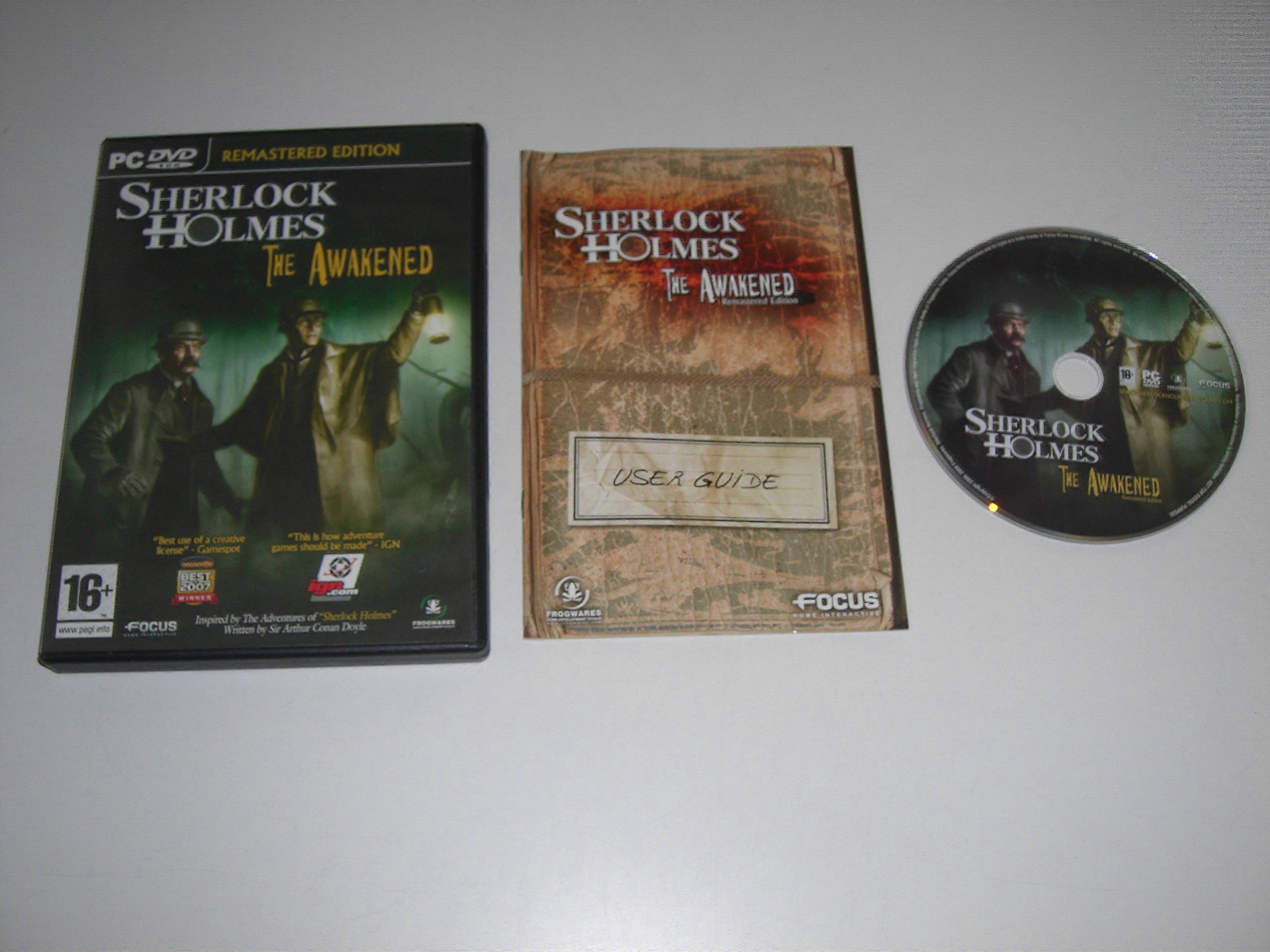 Sherlock Holmes The Awakened - Remastered Version (PC DVD) - New & Sealed