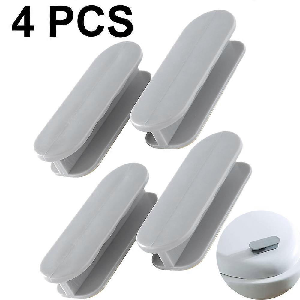 4Pcs Self-Stick Instant Cabinet Drawer - Easy to Install - Pull and Push Effortlessly