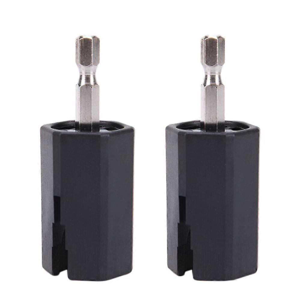 2Pcs String Winder tuning Peg Puller αντικαταστήσει το ηλεκτρικό τρυπάνι για την εξάρτηση εργαλείων επισκευής μπάσων κιθάρων