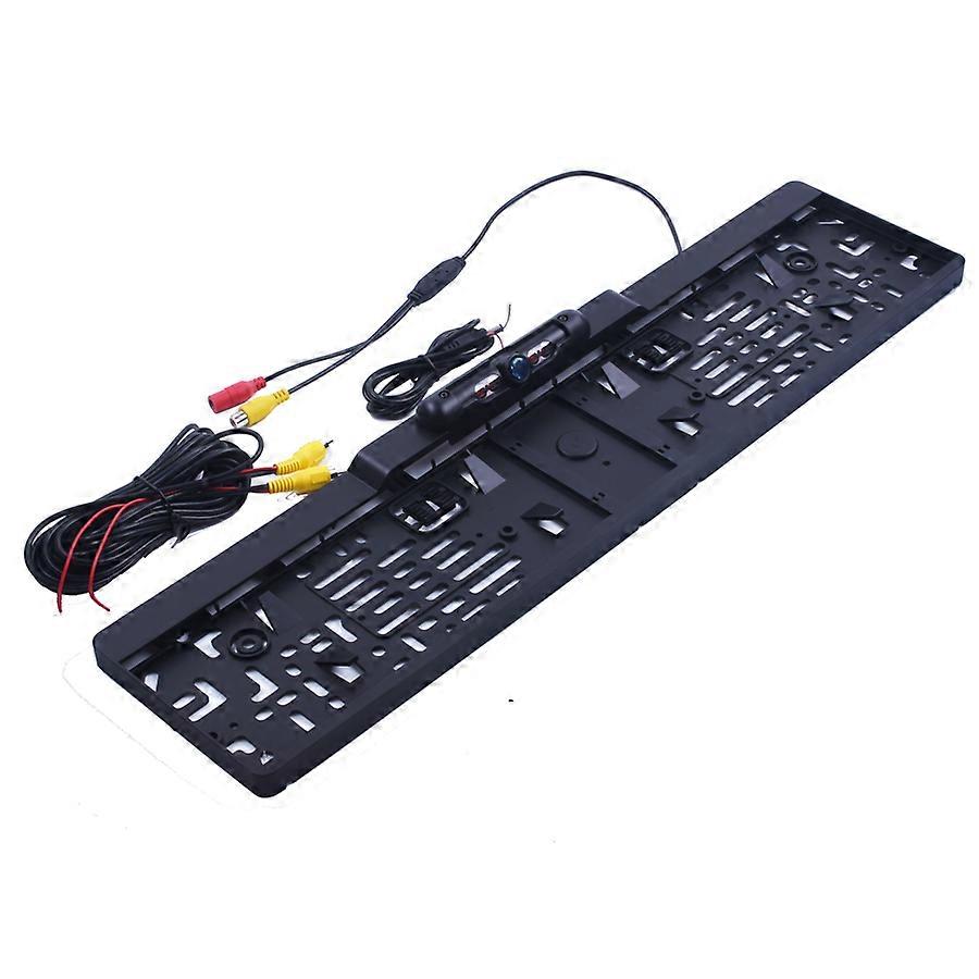 Auto Parktronic EU Car License Plate Frame Rear View Camera HD Night Vision Rear View Camera Reverse Rear Camera With 4 IR Light
