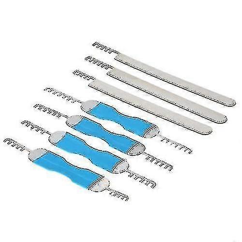 7pcs Stainless Steel Comb Picks Lock Opener for Locksmith