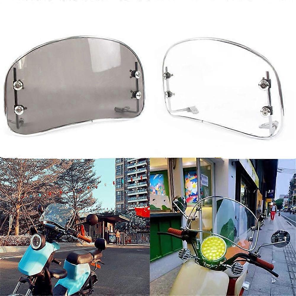 Universal Motorcycle Risen Clip On Windscreen Windshield Extension Spoiler Air Deflector For BMW R1200GS XADV Tmax Scooter